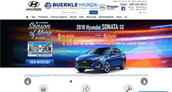 Desktop Screenshot of buerklehyundai.com