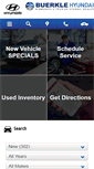 Mobile Screenshot of buerklehyundai.com